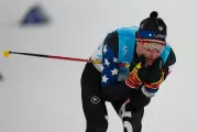 US Nordic Combined Athlete Ben Loomis Struck by Leaf Blower at Winter Olympics