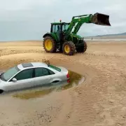 Welsh Beach Guardian Rescues Dozens of Vehicles from Treacherous Tides