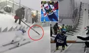 Winter Olympics Shock: US Skier Ben Loomis Hits Leaf Blower Mid-Jump
