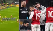 Wolves Mock Arsenal's Time-Wasting Tactics After Dramatic 2-2 Draw