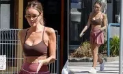 Zana Pali Flaunts Post-Split Glow in Melbourne with Revealing Activewear