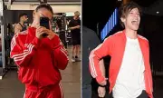 Zara McDermott Adopts Louis Tomlinson's Red Tracksuit Style Amid Health Scare