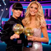 Zoe Ball and Emma Willis in Strictly Come Dancing Hosting Battle