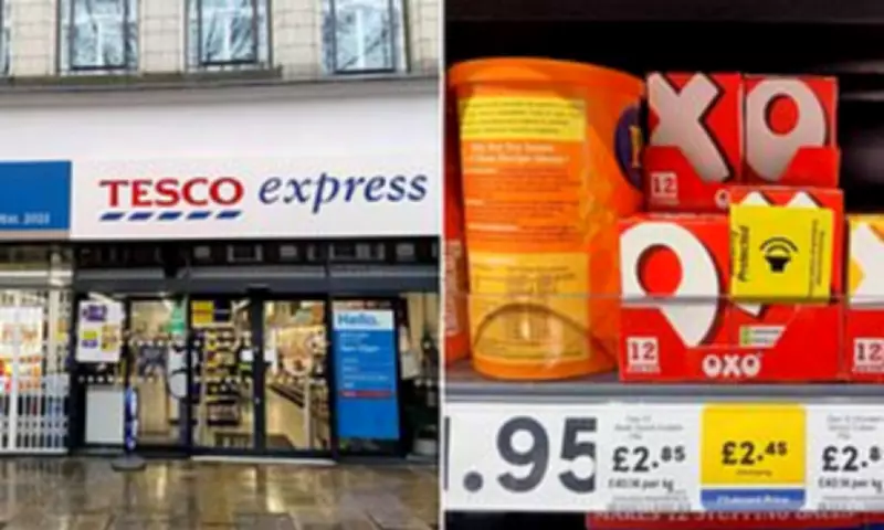 Tesco Security Tags on £2.85 Oxo Cubes Amid UK Shoplifting Crisis
