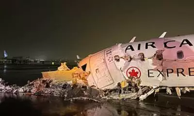 Air Canada Crash Survivor Posts Harrowing LaGuardia Aftermath Images