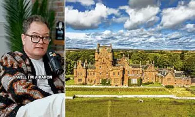 Alan Carr Becomes a Baron After Purchasing £3.25 Million Scottish Castle