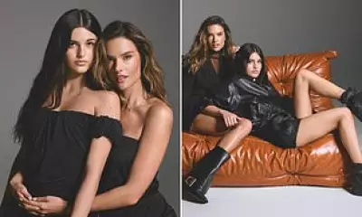Alessandra Ambrosio Follows Heidi Klum's Lead with Daughter Anja in Vizzano Campaign
