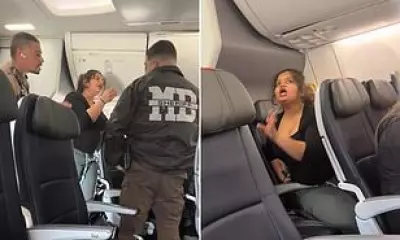 American Airlines Passenger Erupts After Removal for Loud Video Playback