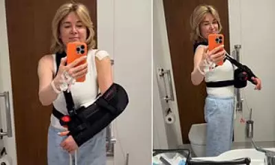 Anthea Turner's Painful Rotator Cuff Injury After Pajama Slip