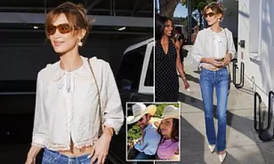 Bella Hadid Showcases Toned Midsection at Orebella Fragrance Launch in LA