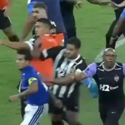 Brazilian Football Final Descends into Chaos as 23 Players Sent Off in Brawl