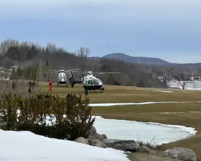 Canadian Ice Fishers' Harrowing Rescue After Ice Shelf Breaks Away