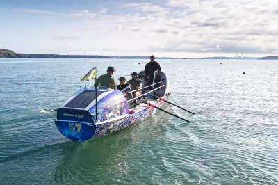 Charity Rowers Forced to Shelter in Northern Ireland Amid Severe Storm
