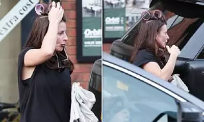 Coleen Rooney Steps Out with Hair Rollers in Cheshire Amid Family Tributes