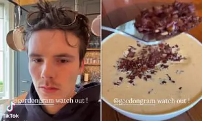 Cruz Beckham Shows Off Cooking Skills Amid Family Estrangement Drama