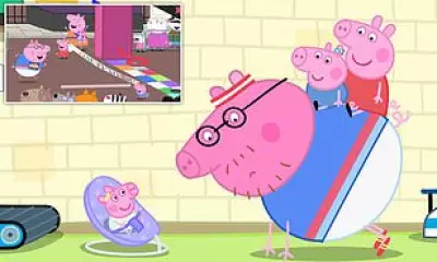 Daddy Pig Runs London Marathon for Deaf Children's Charity