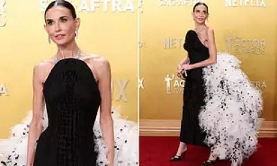 Demi Moore's Slender Appearance at 2026 Actor Awards Sparks Ozempic Speculation