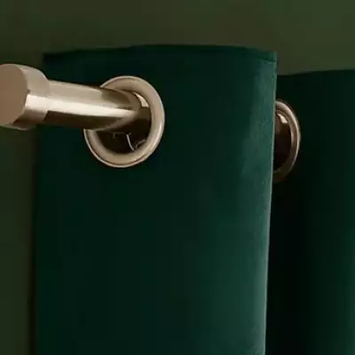 Dunelm's £35 Velour Curtains Block Light and Transform Bedrooms