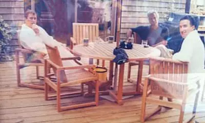 Epstein Files Reveal New Photo of Andrew and Mandelson in Bathrobes