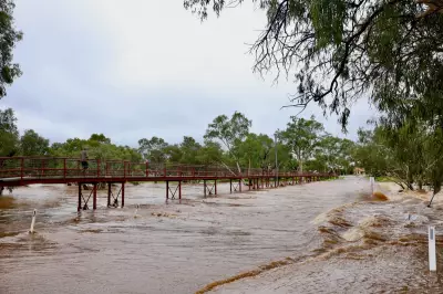 Ex-Cyclone Narelle Threatens Perth After Flooding Northern Territory