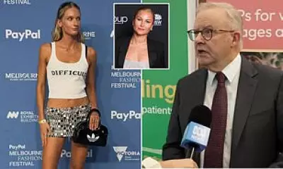 Fashion Week Protest: Dee Salmin's 'Difficult' Top Targets PM Albanese