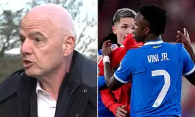 FIFA President Calls for Red Cards for Players Covering Mouths in Racism Fight