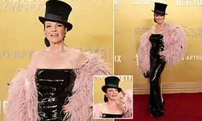 Fran Drescher Dazzles at 32nd Actor Awards in Old Hollywood Glamour