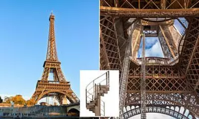 Historic Eiffel Tower Staircase Fragment Heads to Auction in Paris