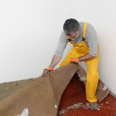 Homeowner Discovers Hidden Hardwood Floor Under 'Gross' Carpet During Renovation