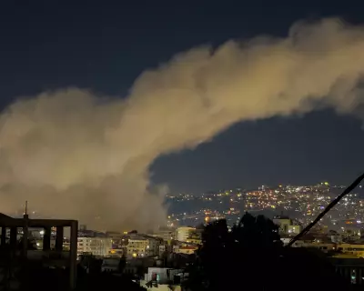 Israel Strikes Hezbollah in Beirut After Missile Barrage Over Border