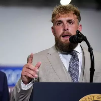 Jake Paul's Sweat-Stained Suit Steals Spotlight at Trump Rally in Kentucky