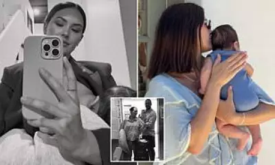 Jesinta Franklin Reveals Unique Name for Newborn Son Bam with Buddy Franklin