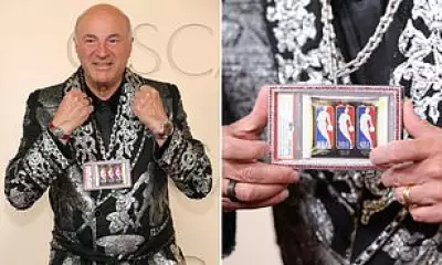 Kevin O'Leary's $30 Million NBA Card Steals Oscars Spotlight