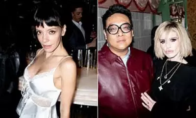 Lily Allen Celebrates Tour Success with West End Gang After London Palladium Show