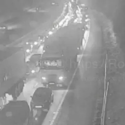 M11 Motorway Shut Near Stansted Airport After Five-Vehicle Crash