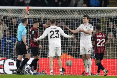 Maguire's England Return Marred by Red Card in Man Utd's Draw at Bournemouth