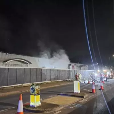 Major Fire in Bexley: 60 Firefighters Battle Blaze at Derelict Building