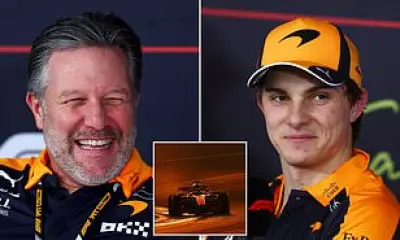 McLaren Boss Brown Backs Melbourne Night Race, Clashing with Driver Piastri