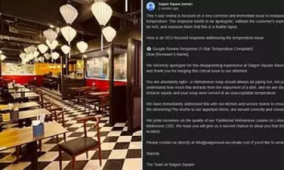 Melbourne Restaurant Criticised for Using AI to Respond to Customer Reviews