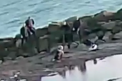 Mother and Daughter Rescued from Sinking Sand on Southend Beach