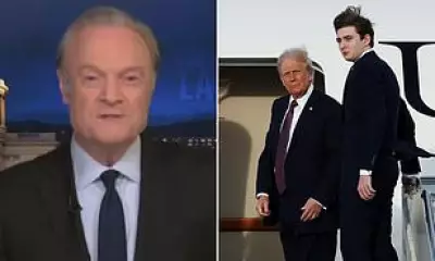 MSNBC Host Lawrence O'Donnell Criticises Barron Trump for Not Enlisting in Military