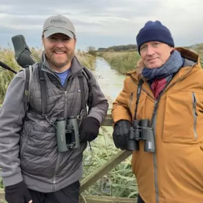 New Birdwatching TV Show 'Sam & Ade Go Birding' Launches with Star Duo