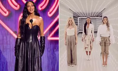 Nicole Scherzinger Promotes Pussycat Dolls Reunion Amid Band Feud at iHeartRadio Awards