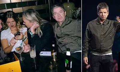 Noel Gallagher Celebrates BRIT Award Win with Family in Manchester
