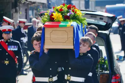 Royal Marines Honour 105-Year-Old WWII Veteran at Salisbury Funeral