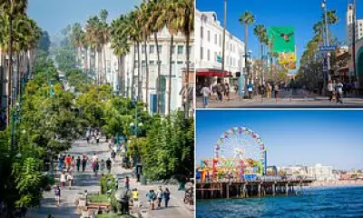 Santa Monica's Third Street Promenade Transforms from Bustling Hub to 'Ghost Town'