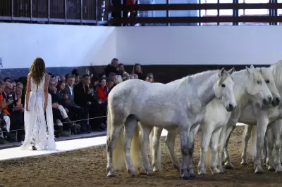 Stella McCartney's Paris Show: Horses Lead Sustainable Fashion Manifesto