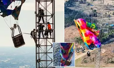 Texas Hot Air Balloon Crash: Dramatic 1,100-Foot Radio Tower Rescue