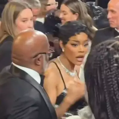 Teyana Taylor Confronts Security Guard in Oscars Red Carpet Altercation