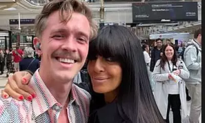 Traitors Winner Stephen Libby Reunites with Claudia Winkleman at Liverpool Station